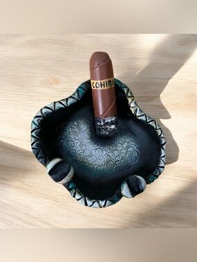 Cuban Cohiba Cigar Souvenir Ashtray